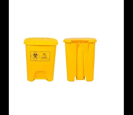 Plastic waste pedal bin 30l